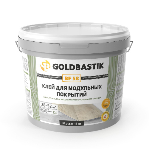 Клей для модульных покрытий GOLDBASTIK BF 58,13 кг